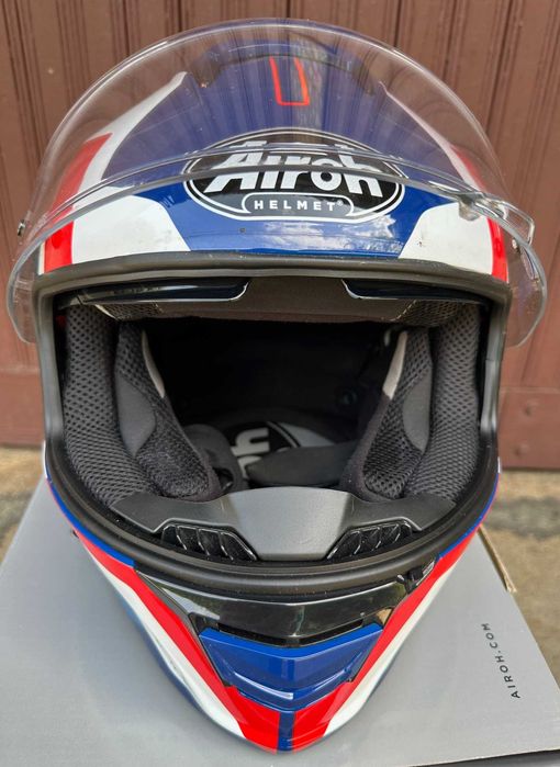 Kask Airoh Spark Shogun Blue/Red Gloss rozmiar L