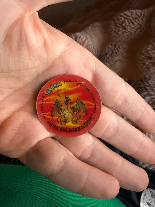 Tazos de Pokémon bom estado