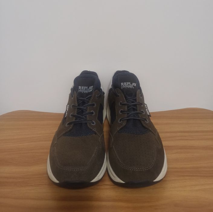 Чоловічі Кросівки Replay Оригінал  Натуральна замша Розмір 43-27,5см