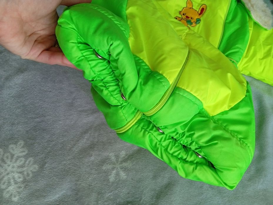 Конверт-комбінезон 2в1 на овчині