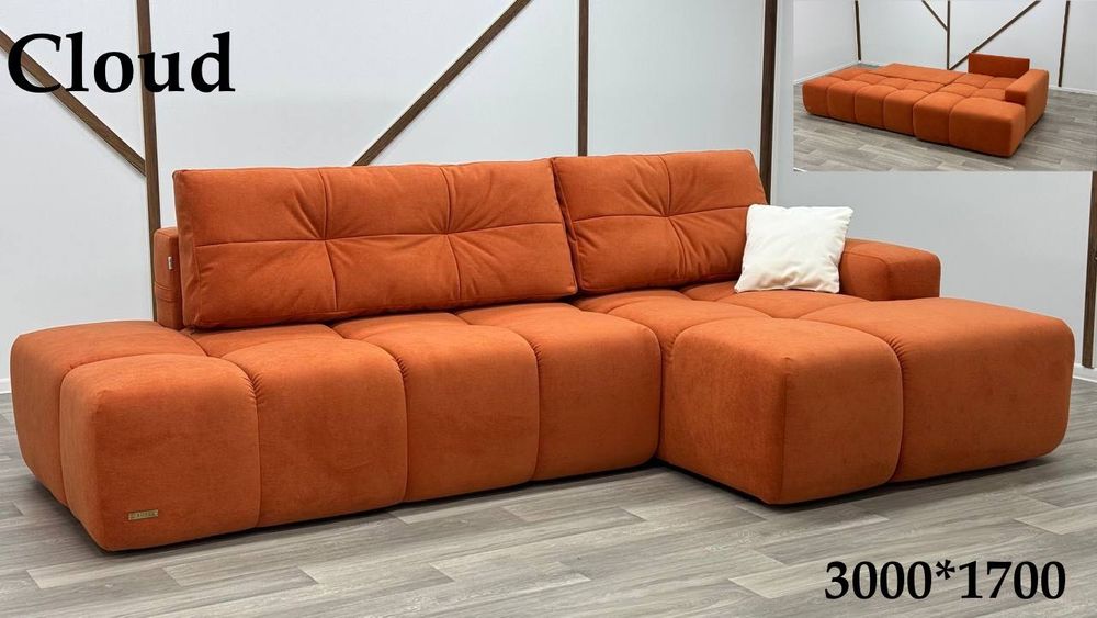 Кутові дивани Rossa Росса сучасні кутики Soft Cloud Sky