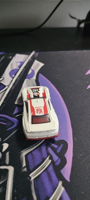D-muscle biały hot wheels