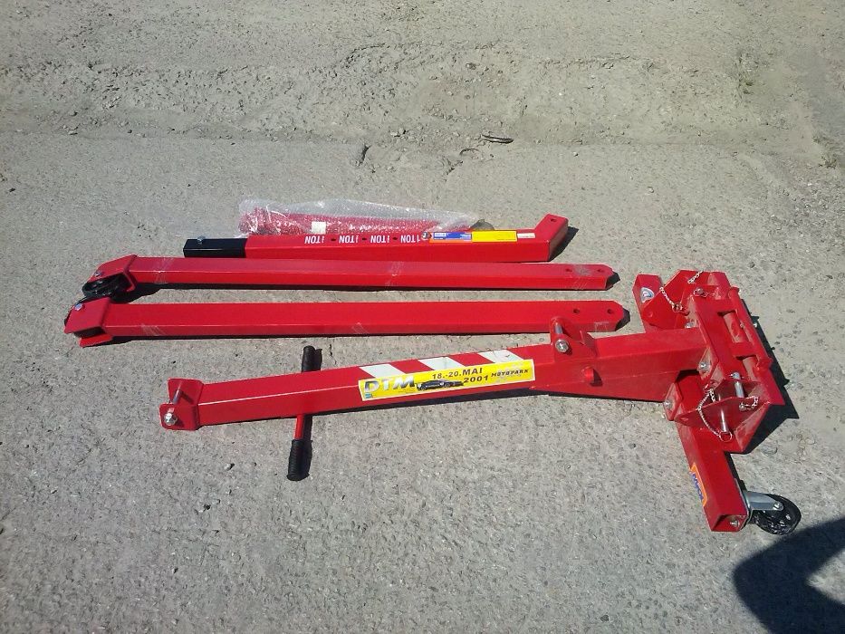 кран домкрат подъемник снять мотор вынуть двигатель разборной прокат