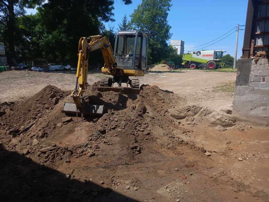 Kamień tłuczeń żwir roboty ziemne