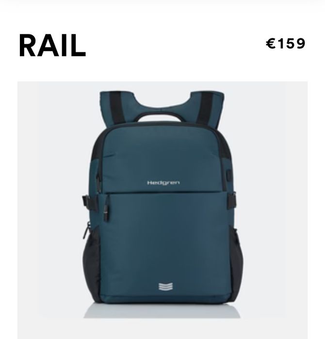 Mochila Hedgren Rfid Commute Tram [Tamanho 19,2 L]