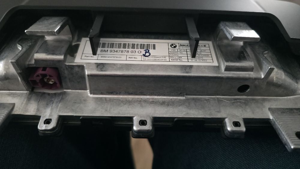 Monitor BMW X5 F15  10,25"  9347878