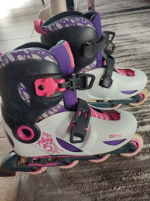 Rolki oxelo Decathlon 34-36 regulowane