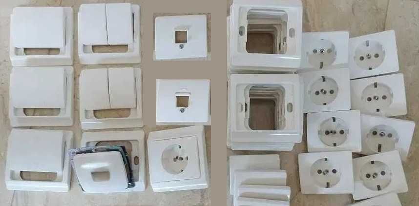 Aparelhagens Elétricas, Espelhos e Aros - Marca Legrand - Modelo Decor