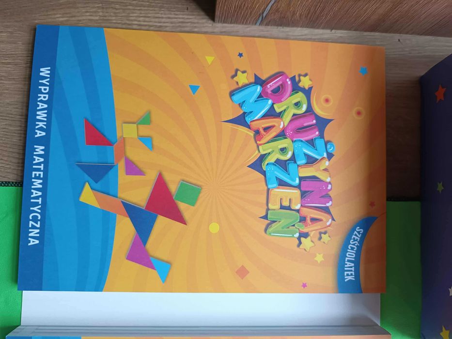 "Drużyna marzeń- sześciolatek"- nowy boks niekompletny z kartami pracy