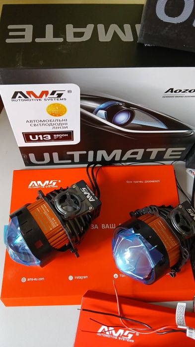 Лінзи для авто линзы в фари 12v/24v BI-LED A3 max  AMS,Sigma, TORSSEN