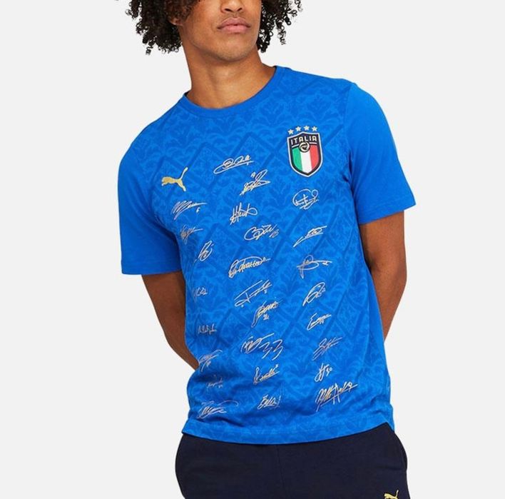 Футболка Puma FIGC Signature Winner Men's Football Tee (Оригінал) L