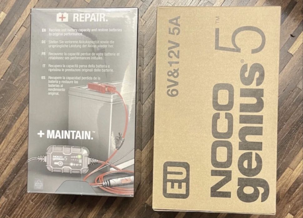 5 NOCO GENIUS 5 EU 6/12V ładowarka akumulator Li-On AGM prostownik