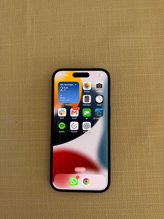 Iphone 15 Usado 128 GB Acompanha capa protetora Perfeito Estado