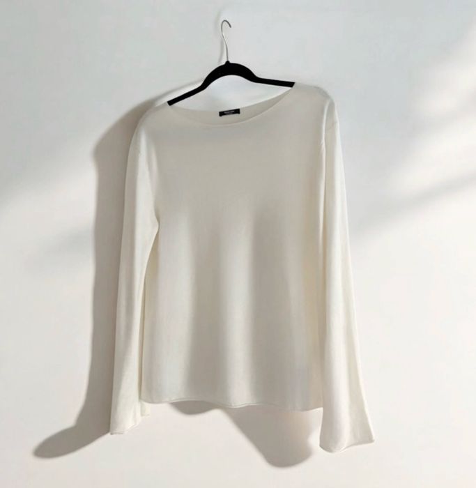 Massimo Dutti Nowa Kolekcja Delikatny Sweterek 100% Len