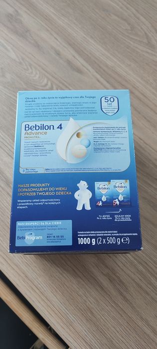 Mleko Bebilon advance pronutra 4 nowe