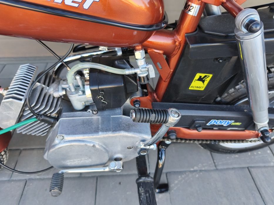 Motorynka Romet pony 50 M2 Tabaca