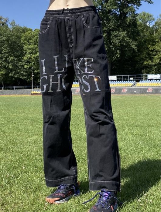 Чорні трендові штани