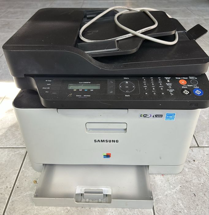Drukarka Laserowa Kolor Samsung CLX-3305FW + Nowe Tonery