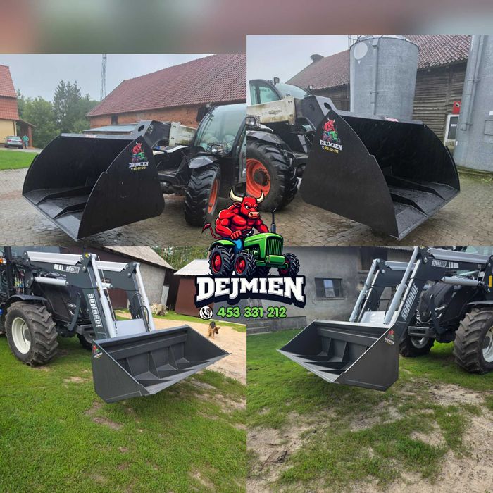 ŁYŻKA / Łycha // Objętościowa // Do Tura // Ładowarka // Od Producenta // Bardzo Solidna ** STAL WZMOCNIONA *** Lemiesz HARDOX ** DOSTAWA CAŁA POLSKA