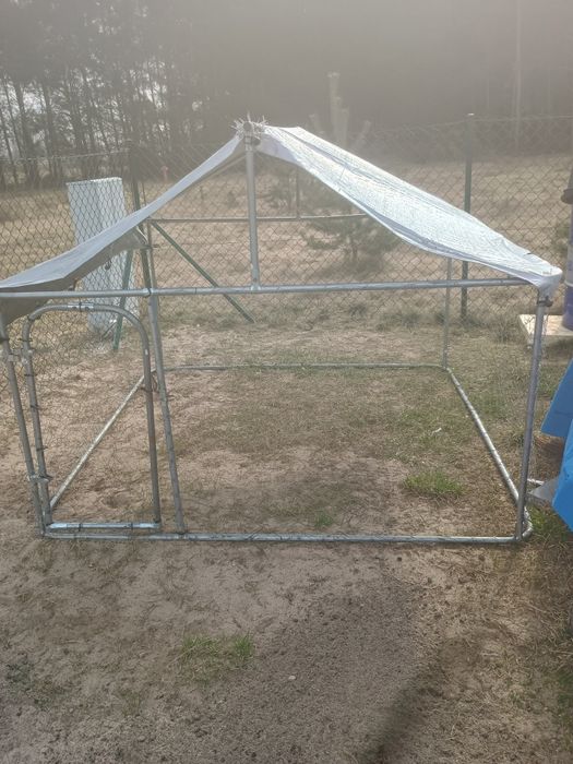 Kojec, klatka dla psa, kur