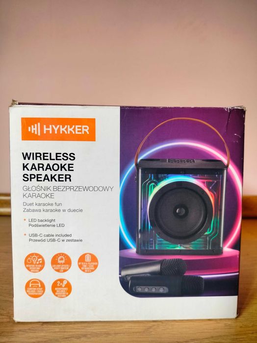 Głośnik bezprzewodowy karaoke Hykker