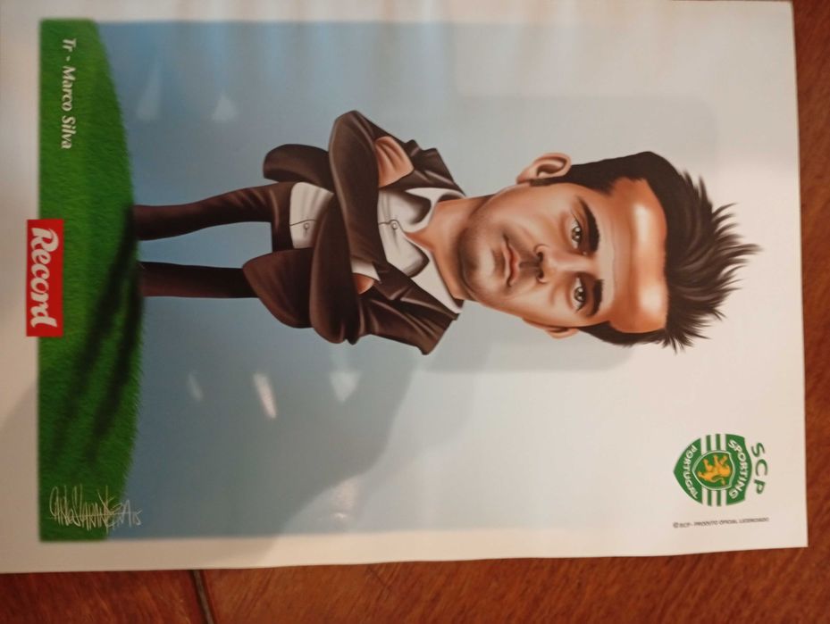 Álbum de caricaturas do Sporting