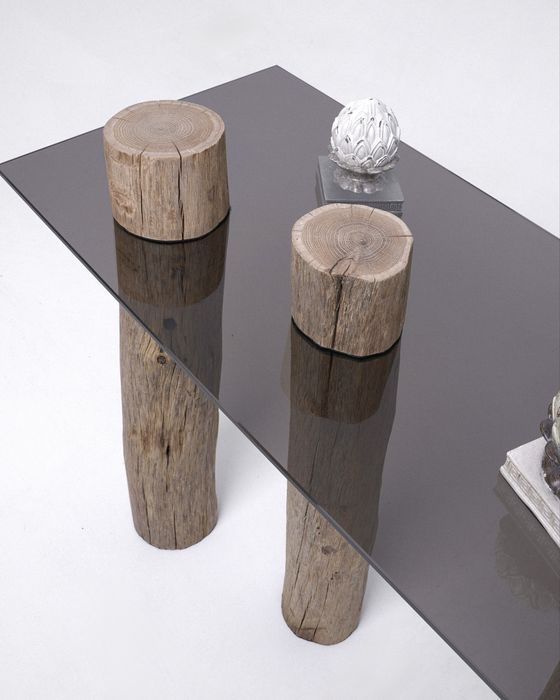 Консоль з вінтажного дуба