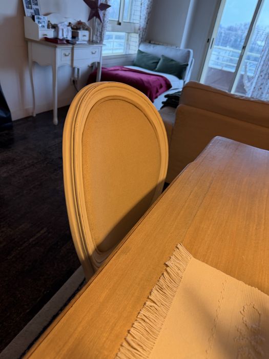 Mesa sala de jantar 4 cadeiras Josephine