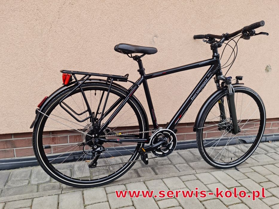 Rower męski trekkingowy BERGAMONT koła 28 SHIMANO DEORE XT aluminium