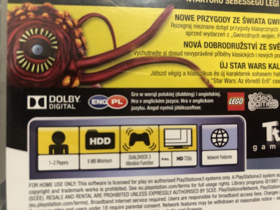 Lego Star Wars Gwiezdne Wojny Przebudzenie Mocy PL Dubbing PS3