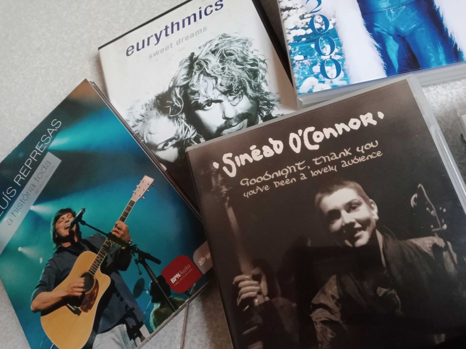 DVD Musicais - Vários artistas e bandas - como novos - Música