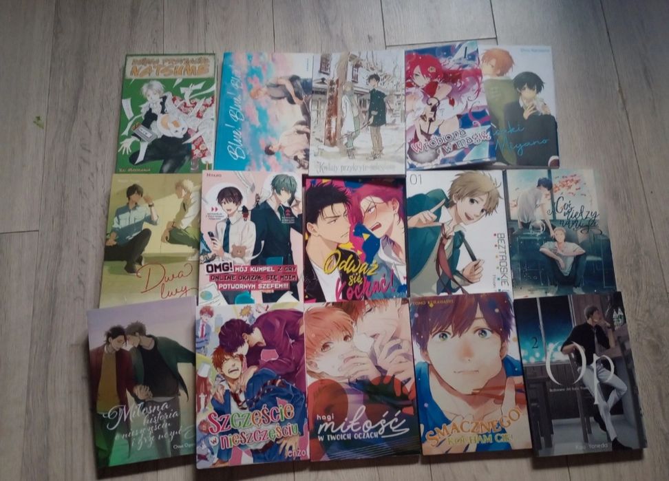 Mangi anime książki komiksy