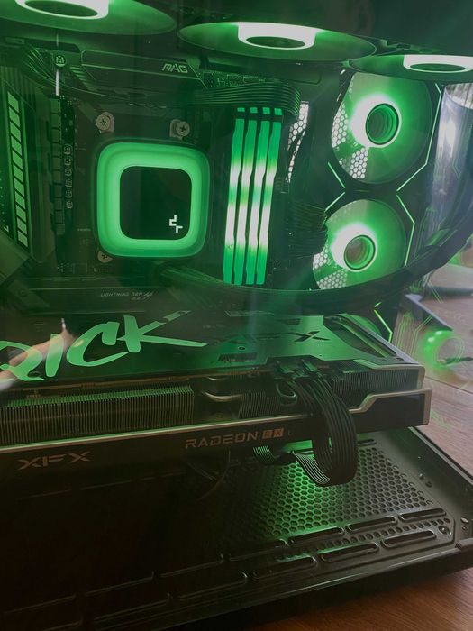 komputer do gier | r7 5800X, RX 6700XT, 32GB ddr4 rgb, AIO |