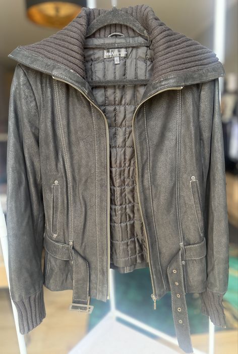 Kurtka skórzana ARMA lamb leather L/XL stylowa modowa