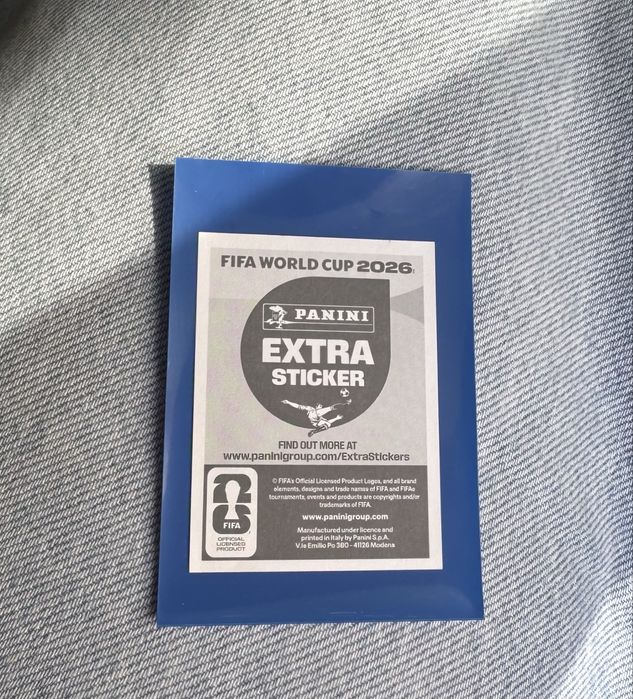 Extra Sticker Bronze Mundial 2026