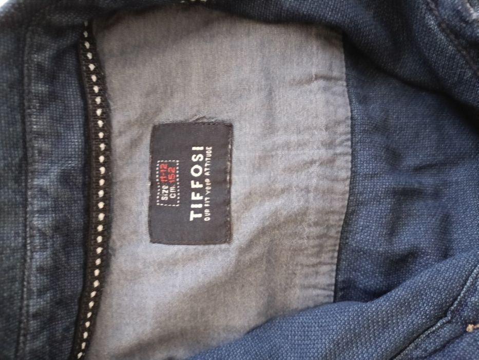 Camisa azul tiffosi 11/12 anos