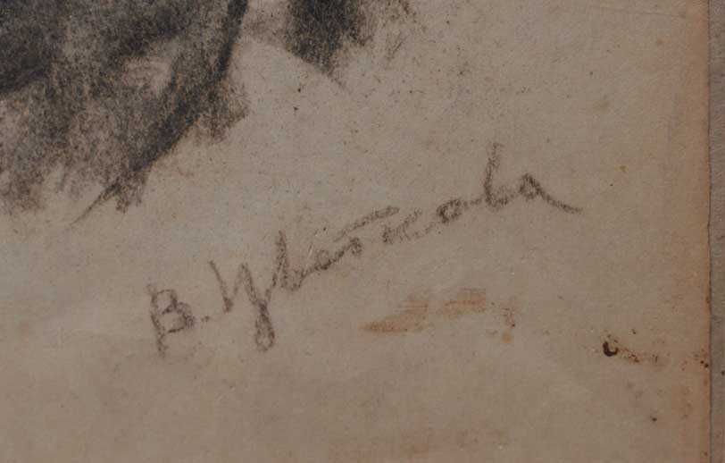 Цветкова Валентина 1917–2000 Студент з Африки 1970 Жанровая Соцреализм