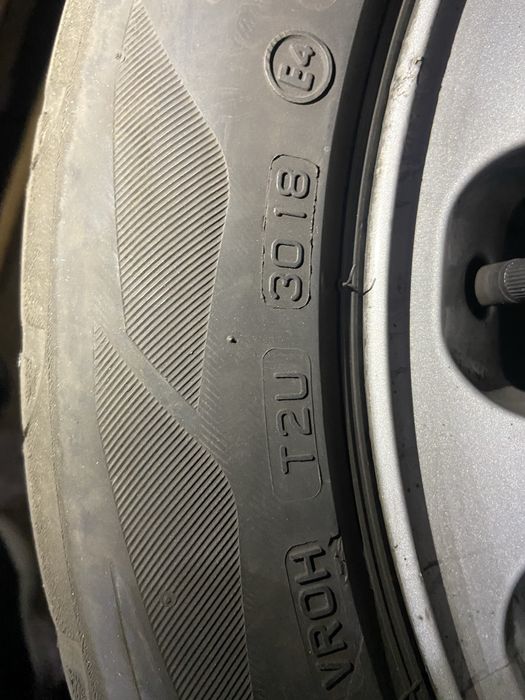 Продам диски с резиной летняя r16