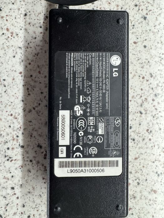 Блок живлення, ноутбук LG