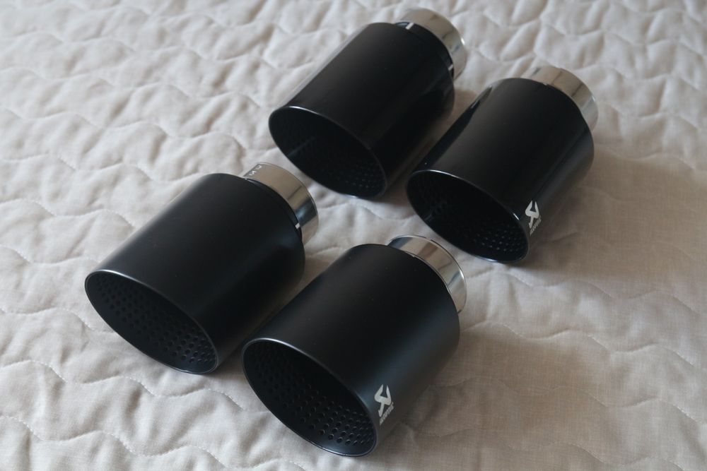 Насадки Akrapovic Акрапович металеві глушитель вихлоп BMW M Audi Remus
