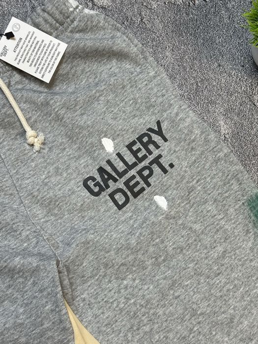 Штани Gallery Dept / спортивні штани Галери Депт / штаны Фларед джинси | Штаны Галери Депт / мужские серые штаны / черные штаны Gallery Dept