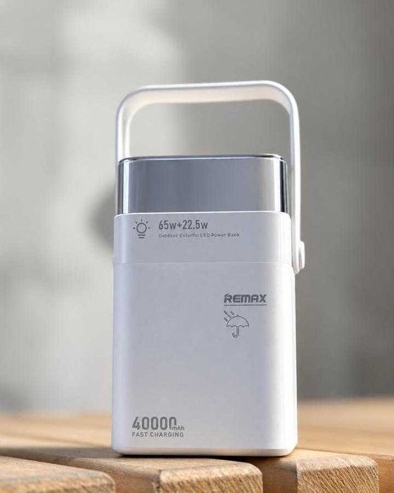 Power Bank Remax FP-3 65W 40000mAh White павербанк  Без передоплат