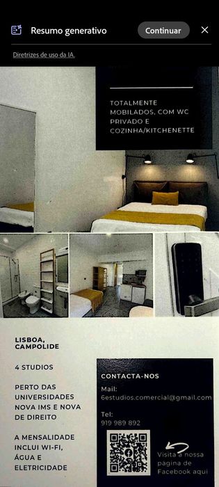 Estúdios para estudantes