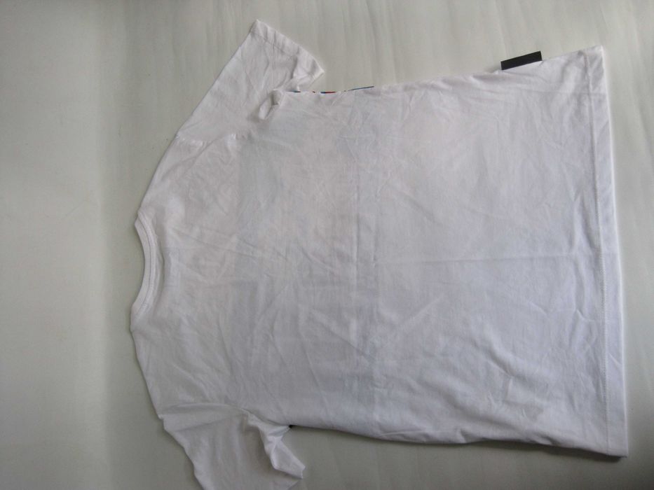 koszulka T-shirt 110 Sinsay S biały