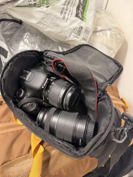 Canon EOS 600D + 55-250 IS + Bolsa