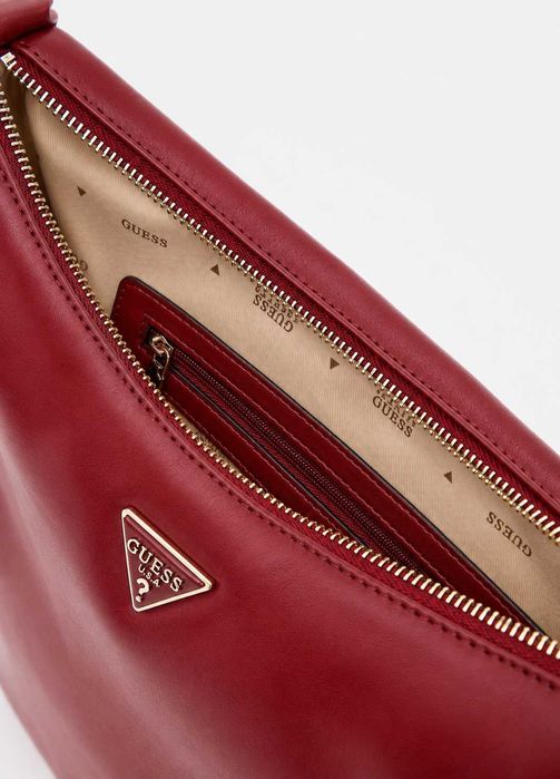 Mala GUESS Hobo de Ombro — Vermelho Bordeaux
