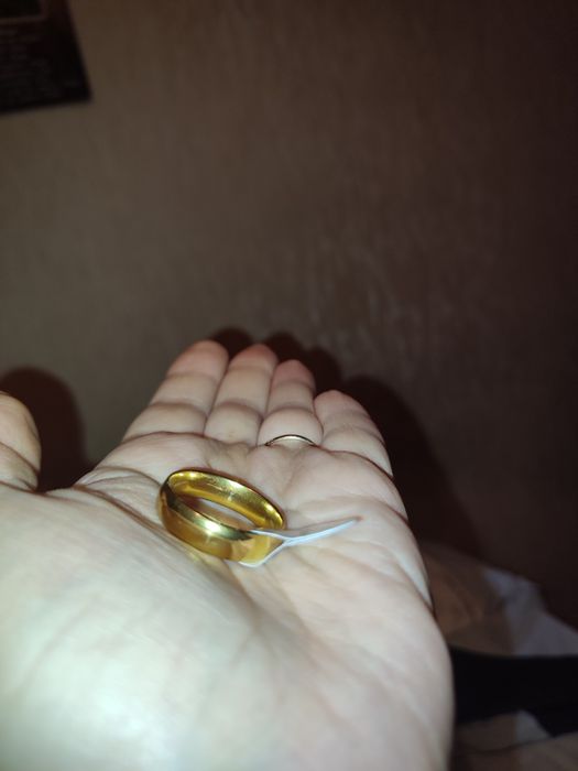 Каблучка обручальные кольца под золото