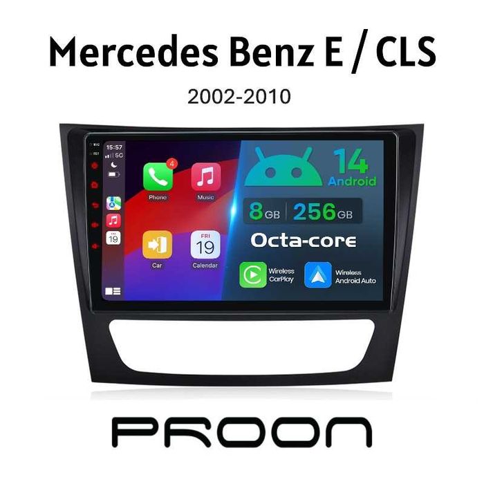 Auto Radio Mercedes W211 E200 E300 Android 2din
