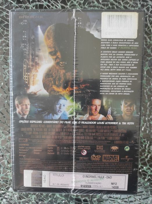 DVD Hulk - Edward Norton