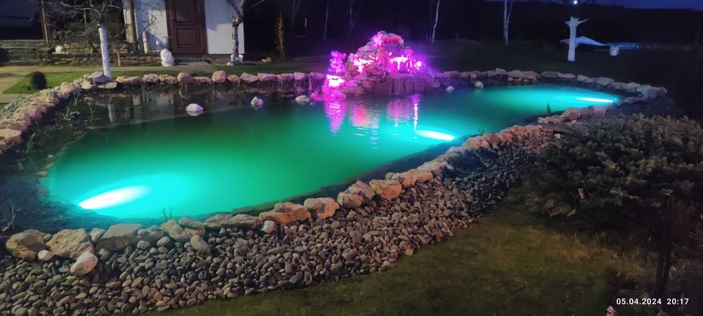 Строительство водоемов,садовые пруды,водопады,каскады, биоплато.